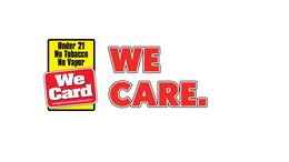 WE CARD WE CARE trademark