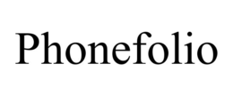 PHONEFOLIO trademark