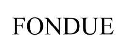 FONDUE trademark