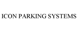 ICON PARKING SYSTEMS trademark