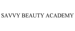 SAVVY BEAUTY ACADEMY trademark
