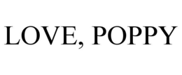 LOVE, POPPY trademark