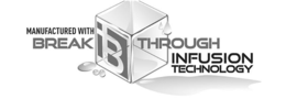 B MANUFACTURED WITH BREAKTHROUGH INFUSION TECHNOLOGY trademark