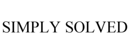 SIMPLY SOLVED trademark