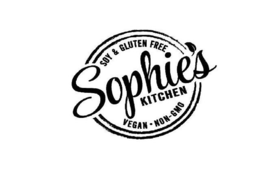 SOPHIE'S KITCHEN, SOY AND GLUTEN FREE, VEGAN NON-GMO trademark