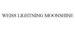 WEISS LIGHTNING MOONSHINE trademark