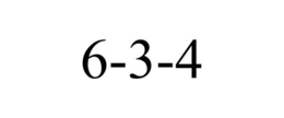 6-3-4 trademark