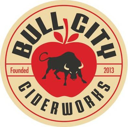BULL CITY CIDERWORKS FOUNDED 2013 trademark
