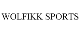 WOLFIKK SPORTS trademark