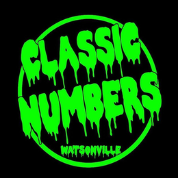 CLASSIC NUMBERS WATSONVILLE trademark