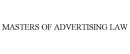 MASTERS OF ADVERTISING LAW trademark