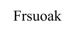 FRSUOAK trademark