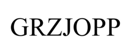GRZJOPP trademark