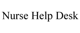 NURSE HELP DESK trademark