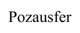 POZAUSFER trademark