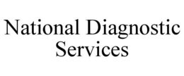 NATIONAL DIAGNOSTIC SERVICES trademark