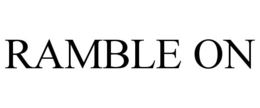 RAMBLE ON trademark