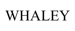 WHALEY trademark
