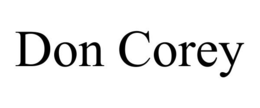 DON COREY trademark