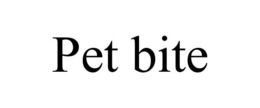 PET BITE trademark