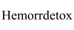 HEMORRDETOX trademark