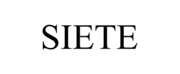 SIETE trademark