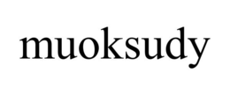 MUOKSUDY trademark