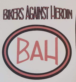 BIKERS AGAINST HEROIN BAH trademark