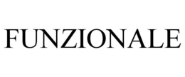 FUNZIONALE trademark