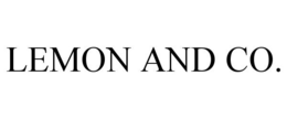 LEMON AND CO. trademark