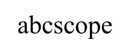 ABCSCOPE trademark