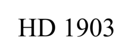 HD 1903 trademark
