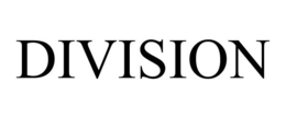 DIVISION trademark