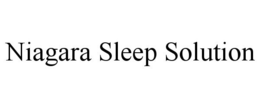 NIAGARA SLEEP SOLUTION trademark