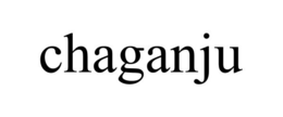 CHAGANJU trademark