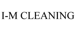 I-M CLEANING trademark