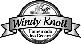 WINDY KNOLL HOMEMADE ICE CREAM EST. 2007 trademark