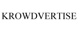KROWDVERTISE trademark