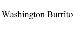 WASHINGTON BURRITO trademark
