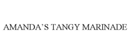 AMANDA'S TANGY MARINADE trademark