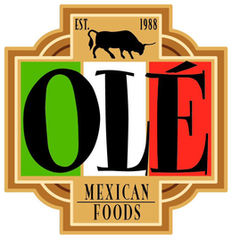 EST. 1988 OLÉ MEXICAN FOODS trademark