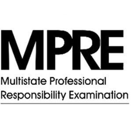 MPRE MULTISTATE PROFESSIONAL RESPONSIBILITY EXAMINATION trademark