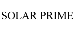SOLAR PRIME trademark