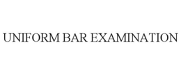 UNIFORM BAR EXAMINATION trademark