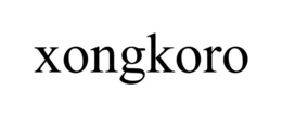 XONGKORO trademark