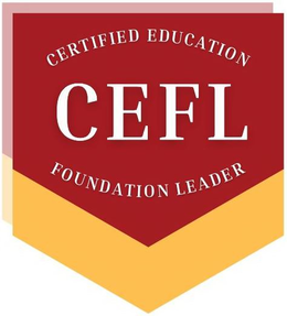 CERTIFIED EDUCATION CEFL FOUNDATION LEADER trademark