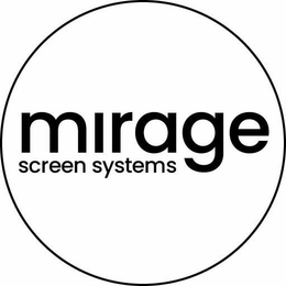 MIRAGE SCREEN SYSTEMS trademark