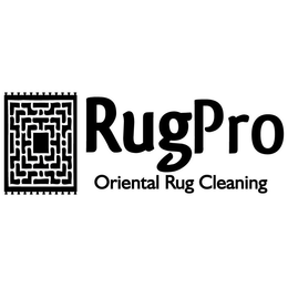 RUGPRO ORIENTAL RUG CLEANING trademark