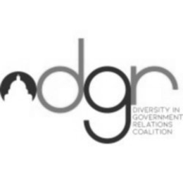 DGR DIVERSITY IN GOVERNMENT RELATIONS COALITION trademark