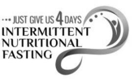 JUST GIVE US 4 DAYS INTERMITTENT NUTRITIONAL FASTING trademark